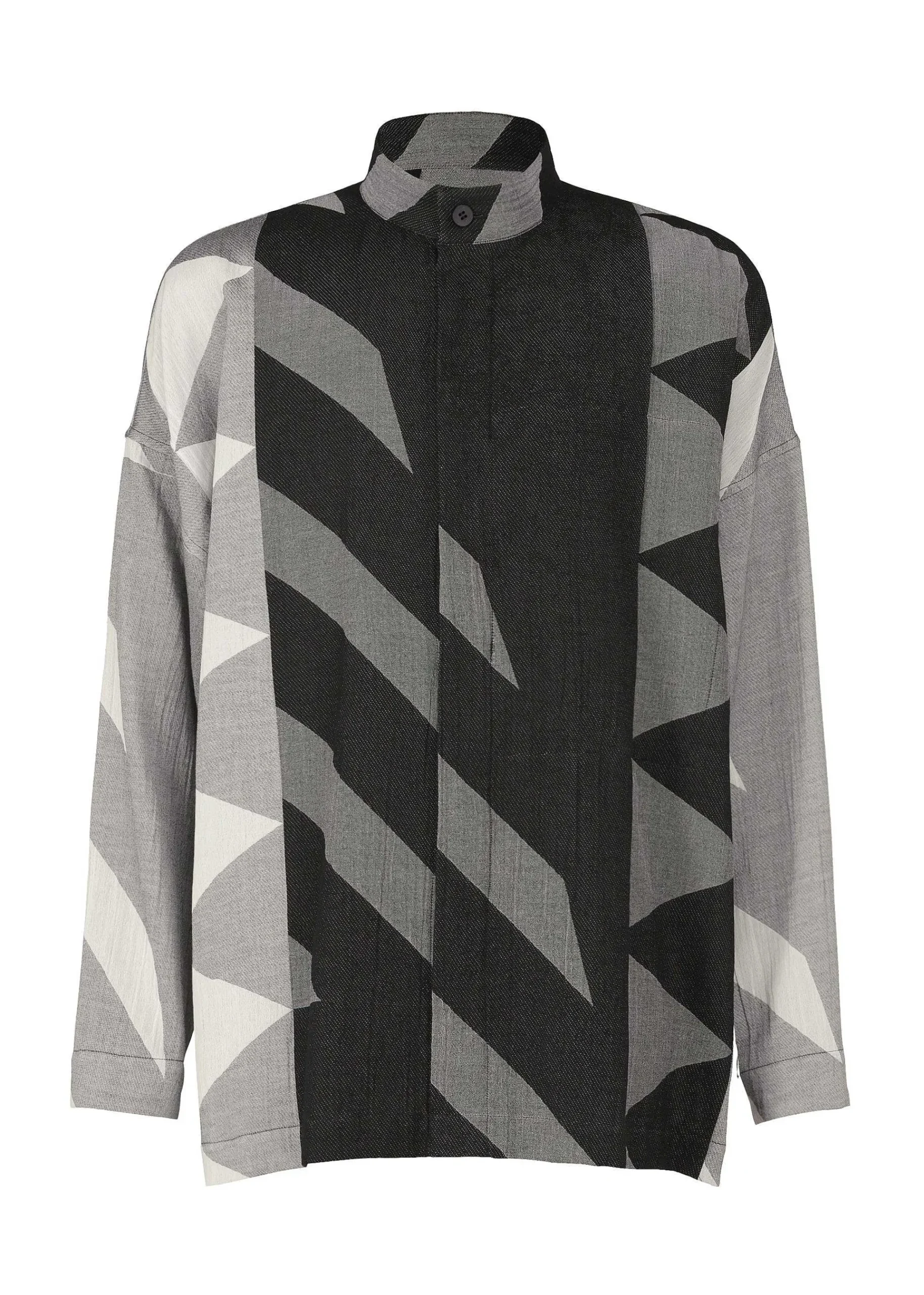 ISSEY MIYAKE Triangle Crepe Shirt Hot