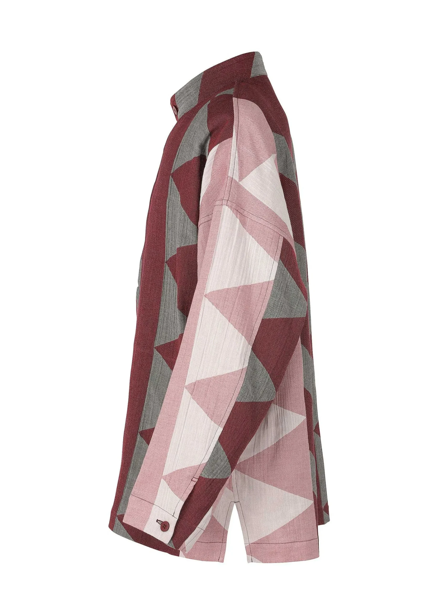 ISSEY MIYAKE Triangle Crepe Shirt Hot