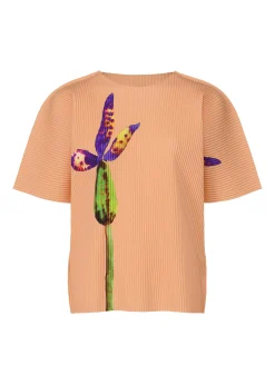 ISSEY MIYAKE Water Flower Fine Knit Pleats T Clearance