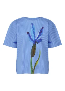 ISSEY MIYAKE Water Flower Fine Knit Pleats T Clearance