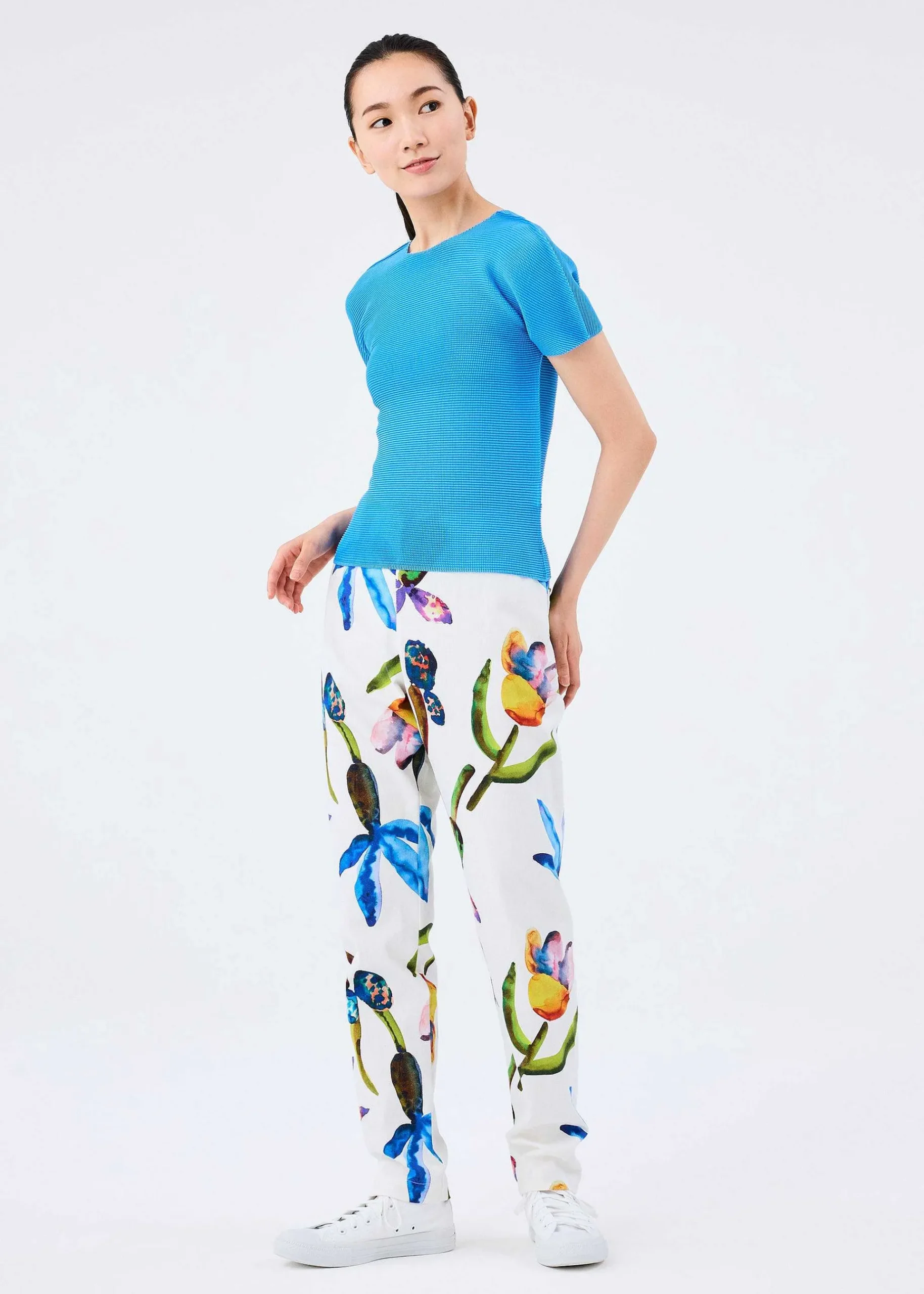 ISSEY MIYAKE Water Flower Stretch Bottom Sale