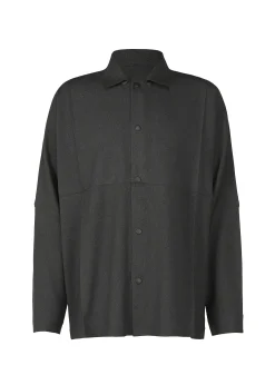 ISSEY MIYAKE Wool Like Compact Shirt Cheap