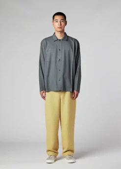 ISSEY MIYAKE Wool Like Compact Shirt Cheap
